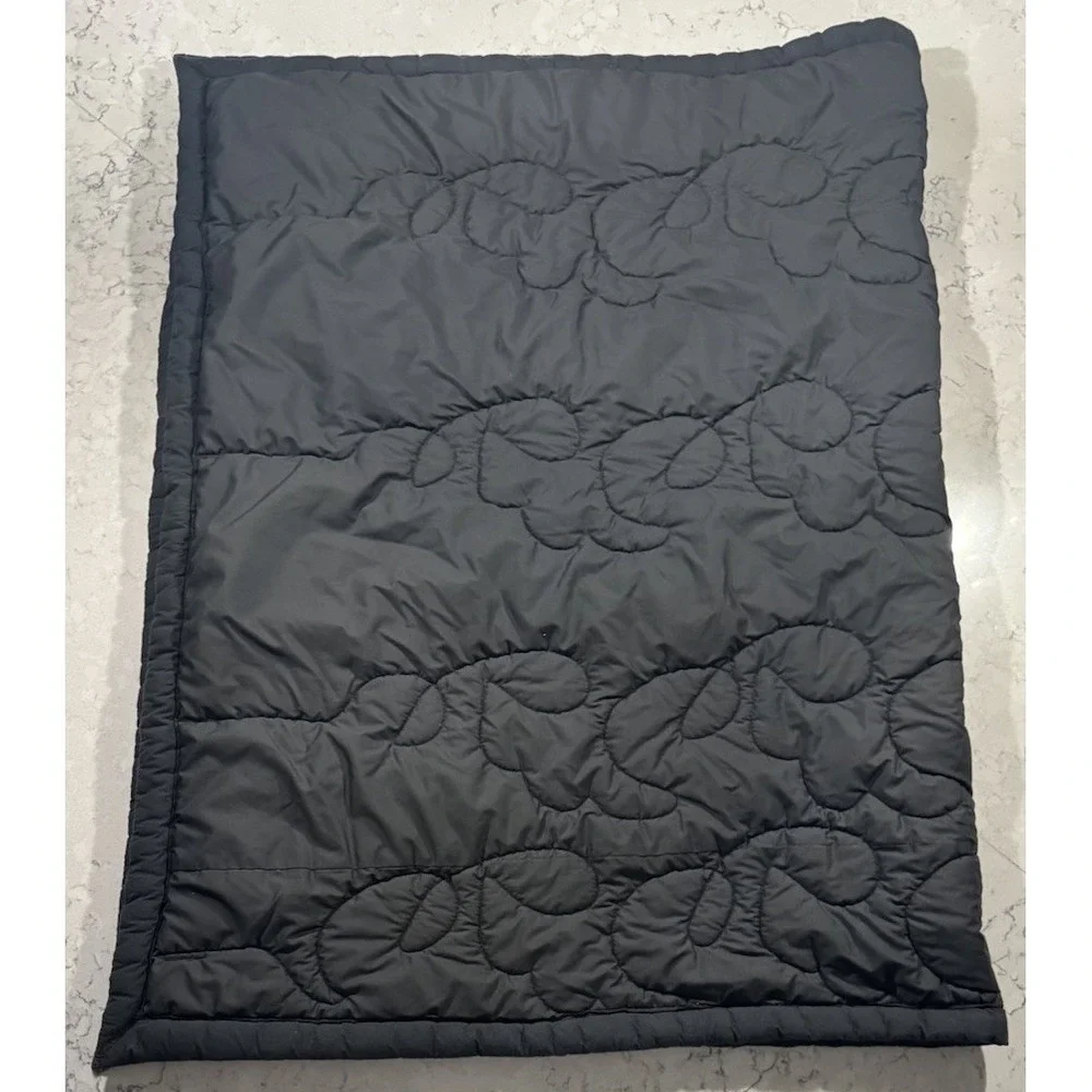 Vintage Sturgis Budweiser 2003 Quilted Blanket Throw Comforter‎ Black 70x46